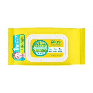 韩国ARIUL艾藜儿 完美卸妆洁面湿巾 Plus升级版 100片装 深层清洁 低敏纯素 脆弱肌可用