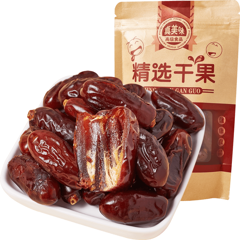中国直邮】 田村果园黑椰枣200g 新鲜果干果脯- 亚米