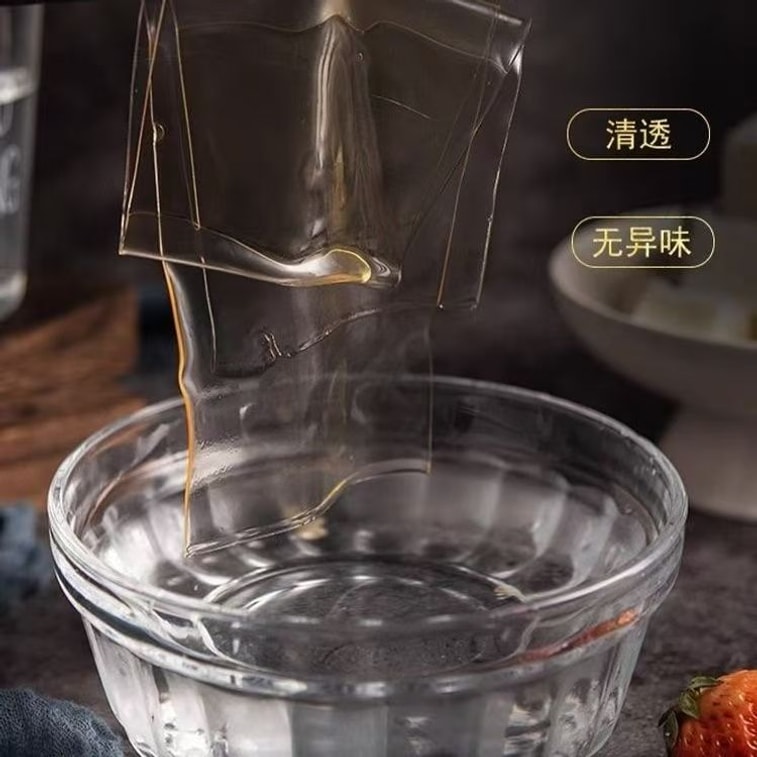 바이쥐안 젤라틴 시트, 식용 젤라틴, 홈베이킹, 수제 치즈 스틱, 젤리, 무스 케이크, 25g*2팩(10매) 3