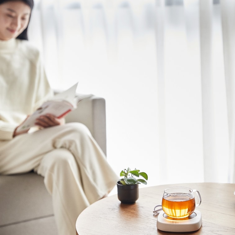 Constant Temperature Mug Warmer – 55°C Heating Pad for Milk & Coffee With Cup 8