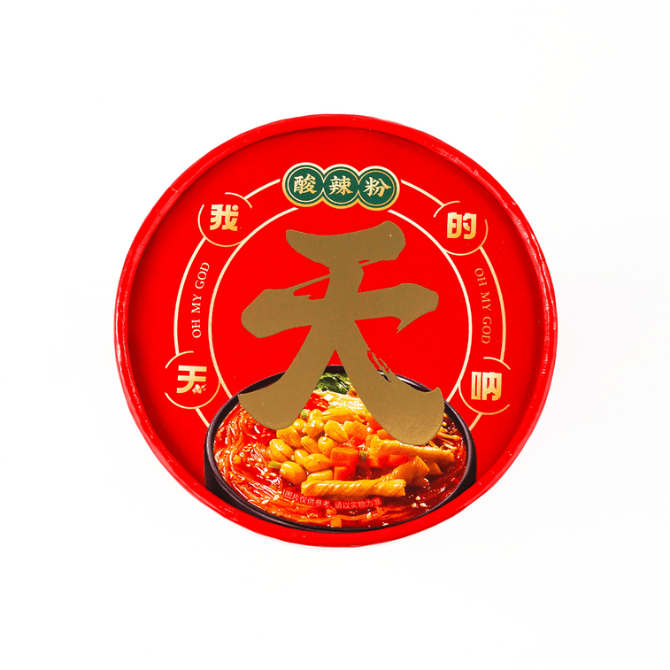 【抖音小红书爆款】我的天呐 酸辣粉 即食米线 135g 23