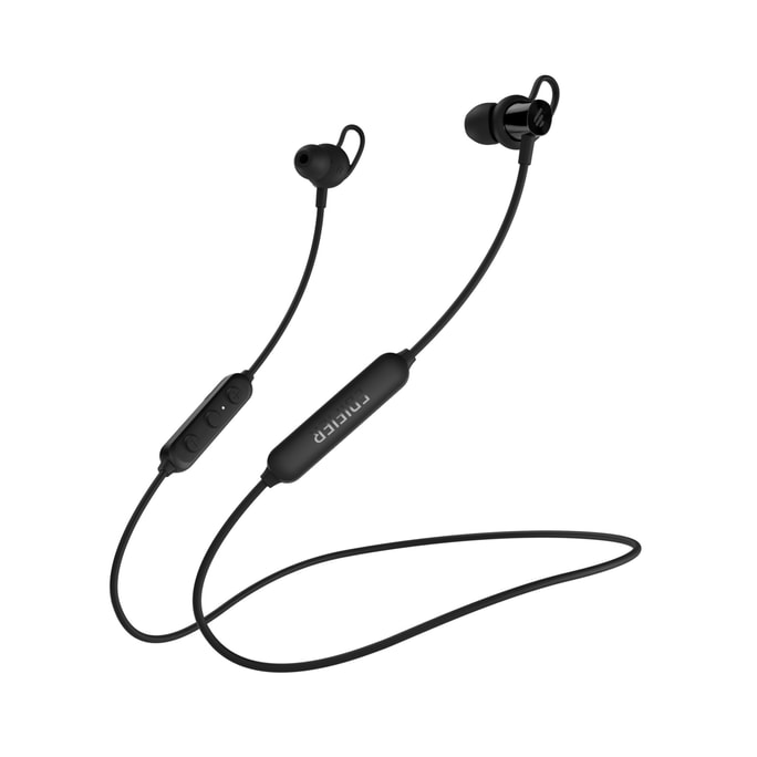 Edifier 漫步者 W200BT SE藍牙5.0入耳式運動耳機-黑色