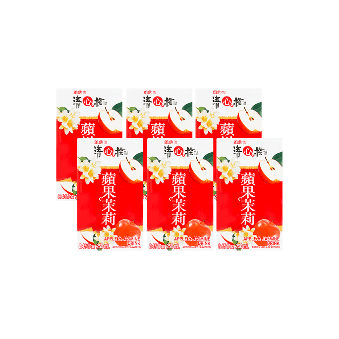 【Value Pack】Apple Jasmine Tea - 6 Pack* 8.45fl oz