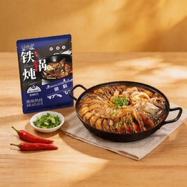 東北風鉄鍋シチュー用調味料（魚用）、8.1オンス