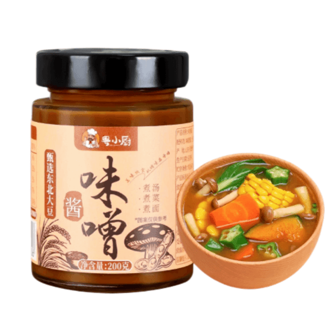 Guangdong Xiaochu Miso Sauce Miso Sauce Miso Soup Seasoning 200g * 1 Bottles