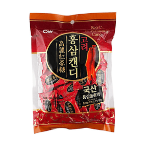 한국 홍삼 캔디 5.29 oz 【진한 홍삼 맛】【개별 포장】