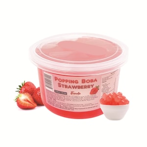 Popping Bursting Boba Strawberry Flavor 500g