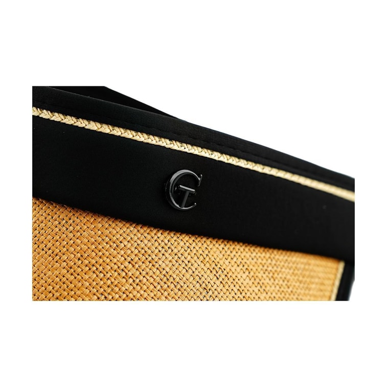 Straw Woven Sun Protection Top Hat - Khaki Upgraded with Rollable Brim, Includes Windproof Cord 5