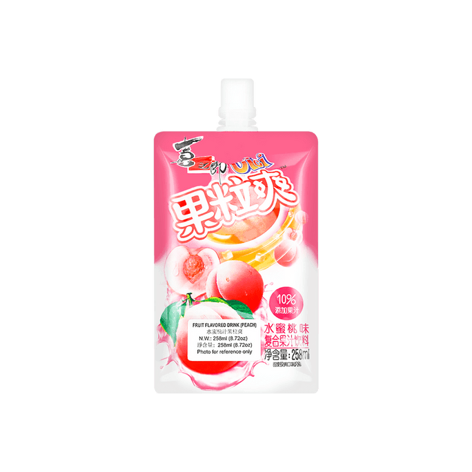 Xizhilang CICI 복숭아 과일 상쾌한 음료 258ml