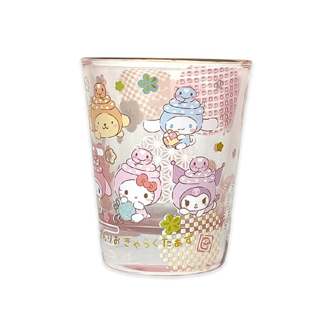 【日本直邮】日本 SANRIO三丽鸥 Characters十二生肖蛇玻璃杯