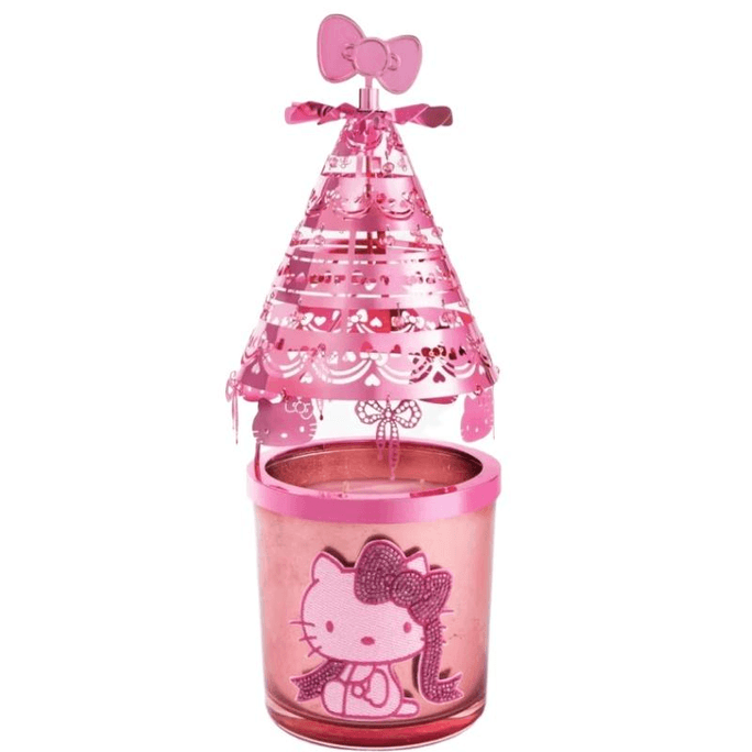 Fauvism Hello Kitty Fragrance Candle Decorative Ornament Sparkling Starlight Lamp Fragrance Candle Gift Box -700g