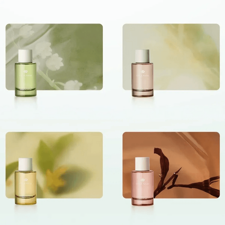 OFF&RELAX スムース＆シャイン ヘアオイル ギフトセット 4種の香り