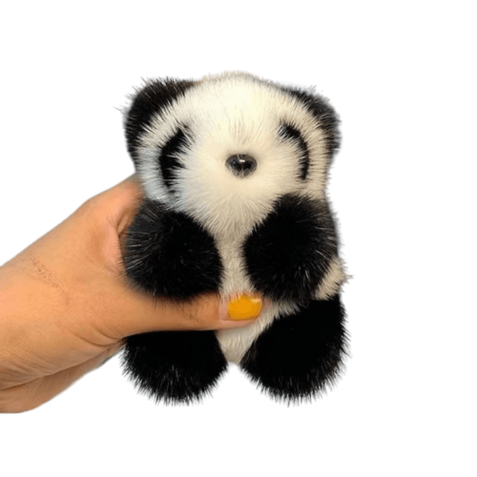 Cute Fur Fragrant Style Versatile Bookbag Hanger Panda Hanger 1