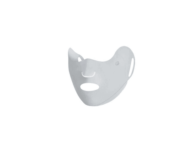 UV Protection Ice Silk Face Mask - Mist Gray 1pc - Yami.com