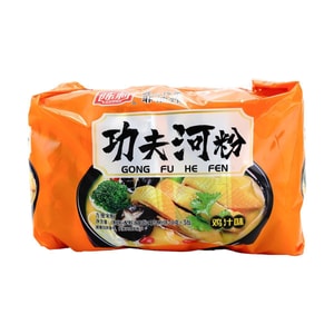Non-fried Instant Rice Noodles, Chicken Flavor ,2.82 oz*5packs
