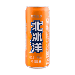 北冰洋 橙汁汽水 罐装 330ml 老北京风味