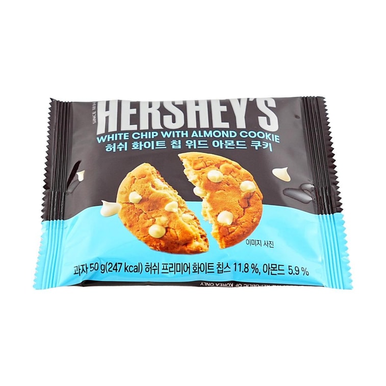 White Chocolate Chip Almond Cookies , 1.76oz*10packs [Korean CU convenience store selection] 10