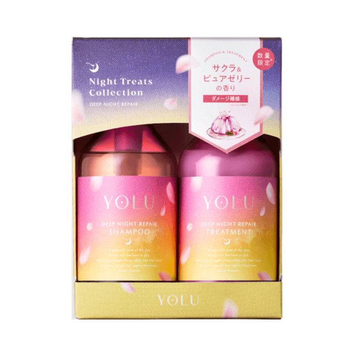 Deep Repair Nighttime Shampoo and Conditioner Set (Shampoo 440ml & Conditioner 440g)