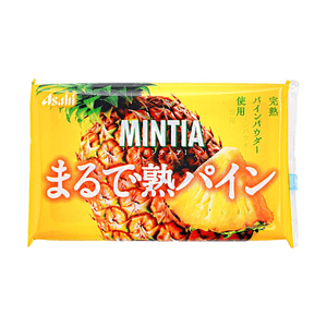 MINTIA Luscious Pineapple Flavor 50 pieces 0.25 oz【Refreshing Fruit Aroma】【Contains Vitamin C】
