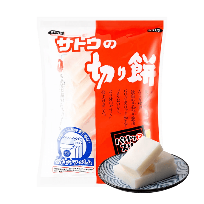 사토 일본식 컷 떡 크리스프 슬릿 사토 400g