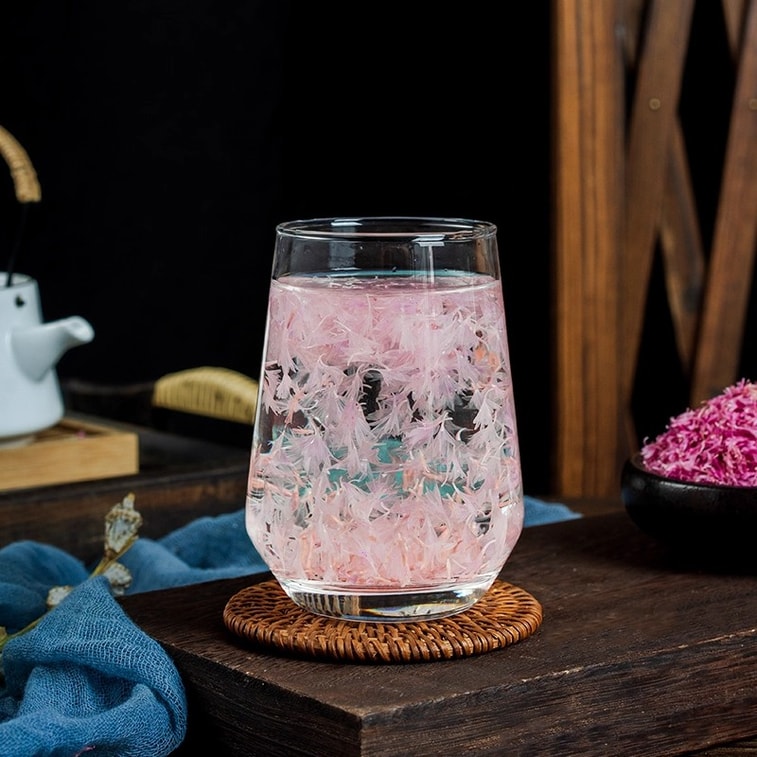 Dried Pink Cornflower Herbal Tea Vibrant Floral Tea Blend Relaxing Blend 11g 5