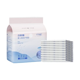 Baby Disposable Changing Pad - Cloud-Soft Antibacterial Disposable Pad [Platinum Version], L Size 45×60cm, 20 Pads/Pack
