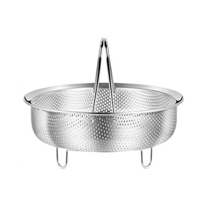 Universal Rice Steamer Basket 304 Stainless Steel Rice Cooker Steamer Insert Strainer For Soup Separation Diameter 14CM 1 Piece