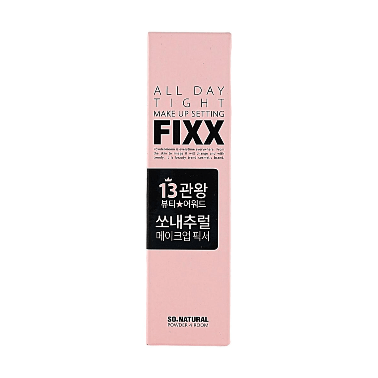 韩国SO NATURAL FIXX 全天候定妆喷雾细腻 保湿妆前 暴汗不脱妆 清爽贴合 75ml #经典款 适用所有肤质 【化解榜单第一】 5