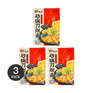 Sliced Noodles , 6 oz*3 【Value Pack】