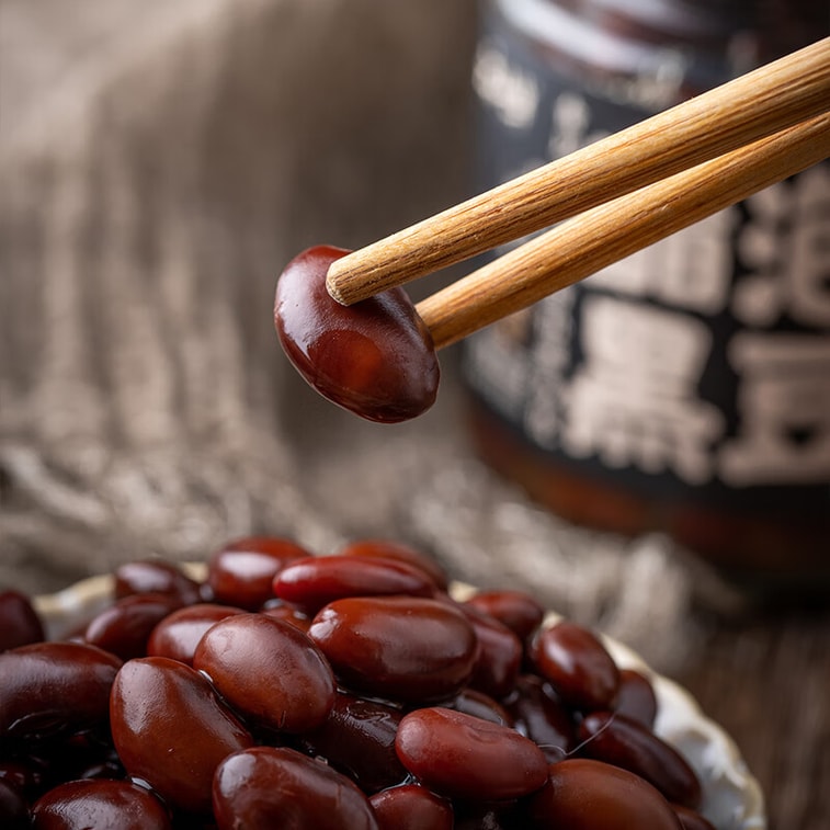 【中国直邮】 云山半 醋泡黑豆 即食 黑豆 零添加 防腐剂无蔗糖老陈醋泡黑豆零食下饭菜 230g 6