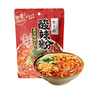 【中国直送】Li Ziqi 酸辣湯麺 四川春雨 スイートポテト ピンクポテト ユアベスト 272g*1袋