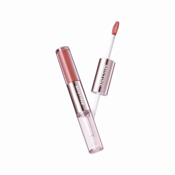 Dual-Ended Lip Gloss - Red Tea Mojito * 1 piece