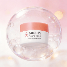 Minon Amino Moist Moist Charge Cream, 1.41oz. - For Sensitive/Dry Skin. Provides Maximum Moisture Retention