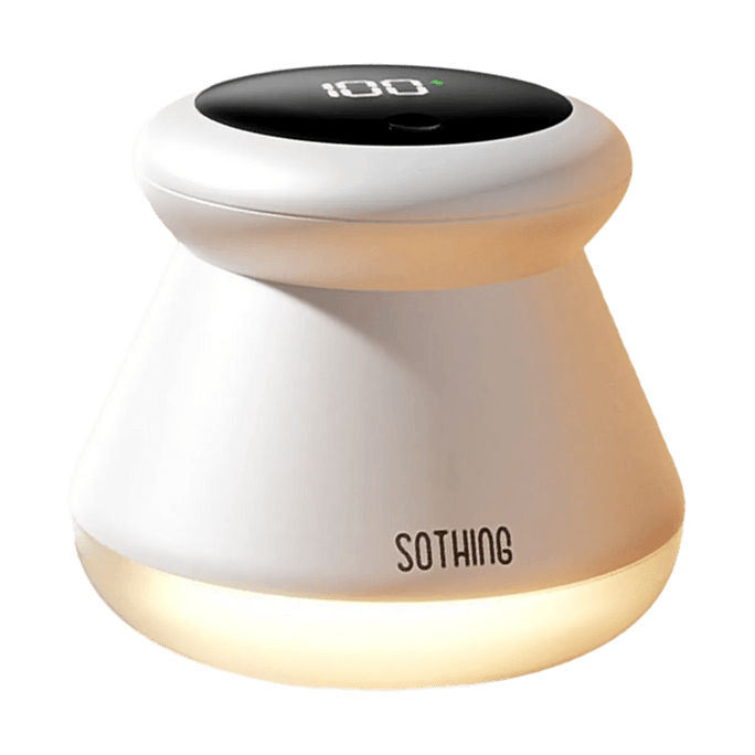 Electric Fabric Shaver Lint Remover Pudding Digital Display White Fabric-Safe