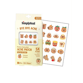 HAPPY BARA Day & Night Premium Hydrocolloid Acne Patch 20s