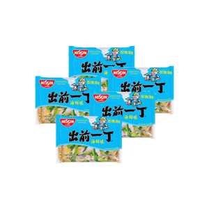 【Value Pack】Demae Ramen Noodle with Soup Base Seafood Flavor 100g*5