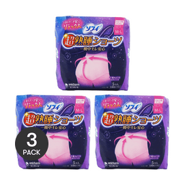 Breathable Disposable Overnight Period Underwear, Medium to Large, 5pcs*3