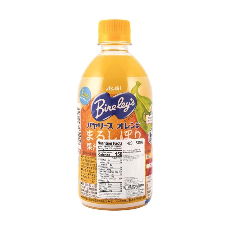 ASAHI BIRELEY'S オレンジジュース、15.89 液量オンス - Yami