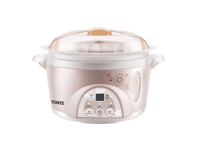 Tianji Electric Stew Pot,1 Quart Crock Pot Slow Cookers,ceramic