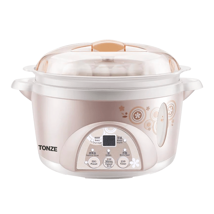 600ml Home Electric Stew Pot Portable Smart Heating Electric Hot