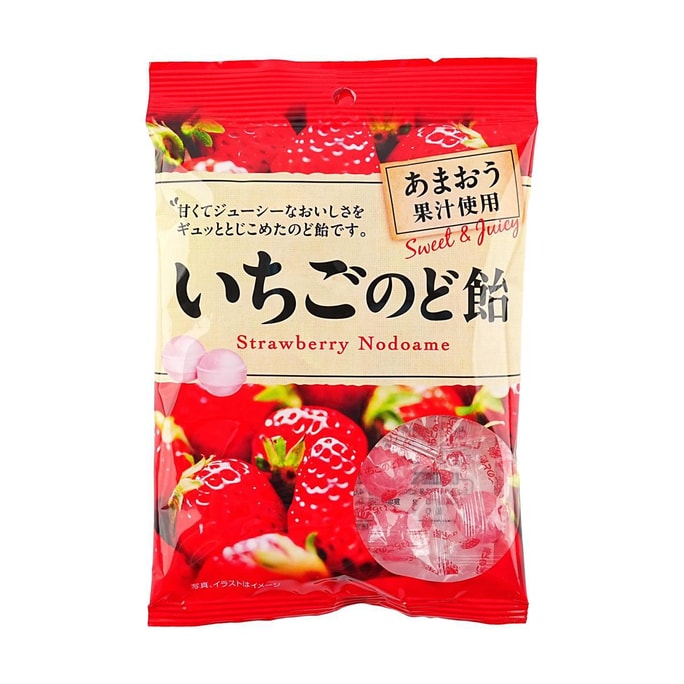 日本PINE佩茵  草莓糖 70g