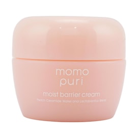 日本BCL MOMOPURI保濕屏障修護啫咖哩乳霜 乳酸菌神經醯胺 80g 保濕彈潤 換季泛紅改善 刷酸修復【日系斷貨王·LDK金獎乳霜】