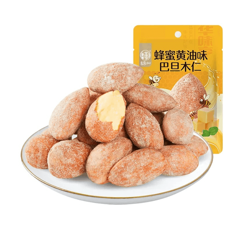 Flavored Nut Honey Butter Flavored Almond Kernels 35g*1 bag Yami
