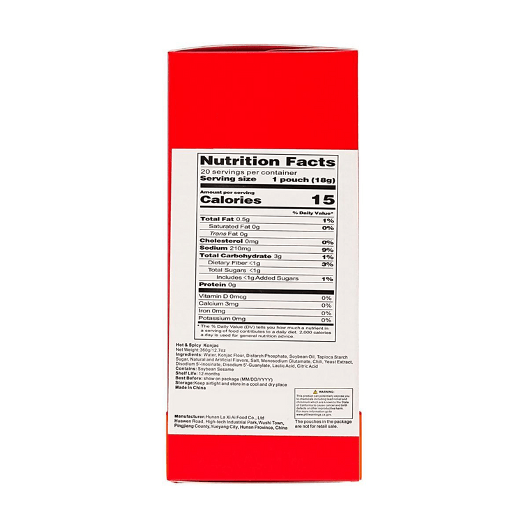 劲仔 Hi 魔芋 麻辣味 18g*20 9