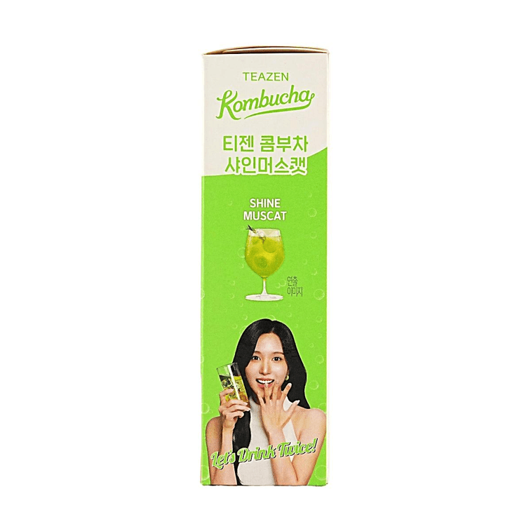 Shine Muscat Kombucha Drink Mix - Probiotic Health Beverage, 10 Packets* 0.17oz 5