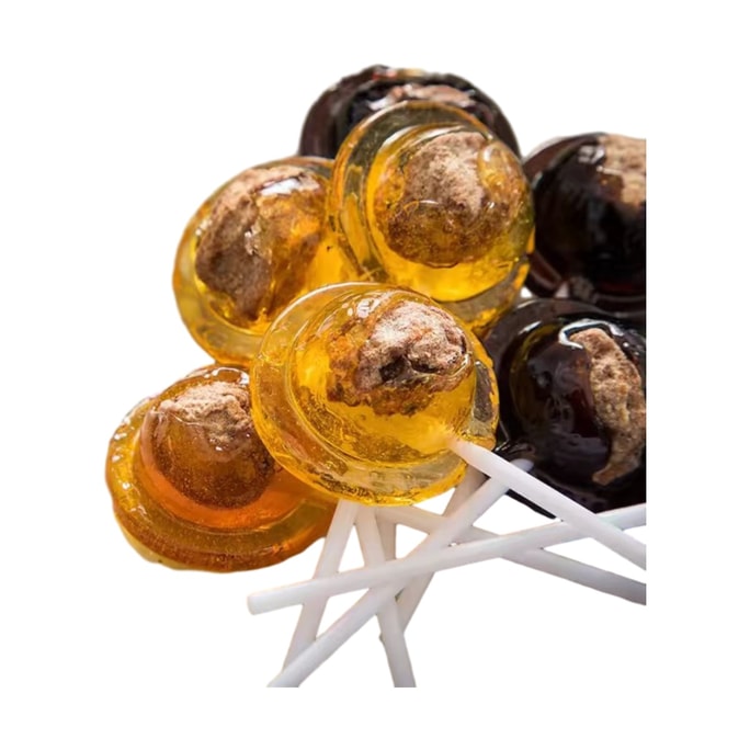 Preserved plum lollipop with black sugar flavor 130g *1 bag