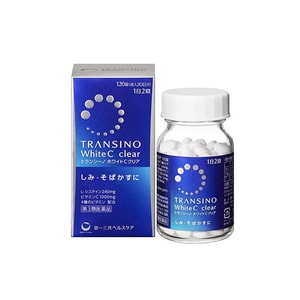TRANSINO White C Clear Brightening Supplements 120 capsules
