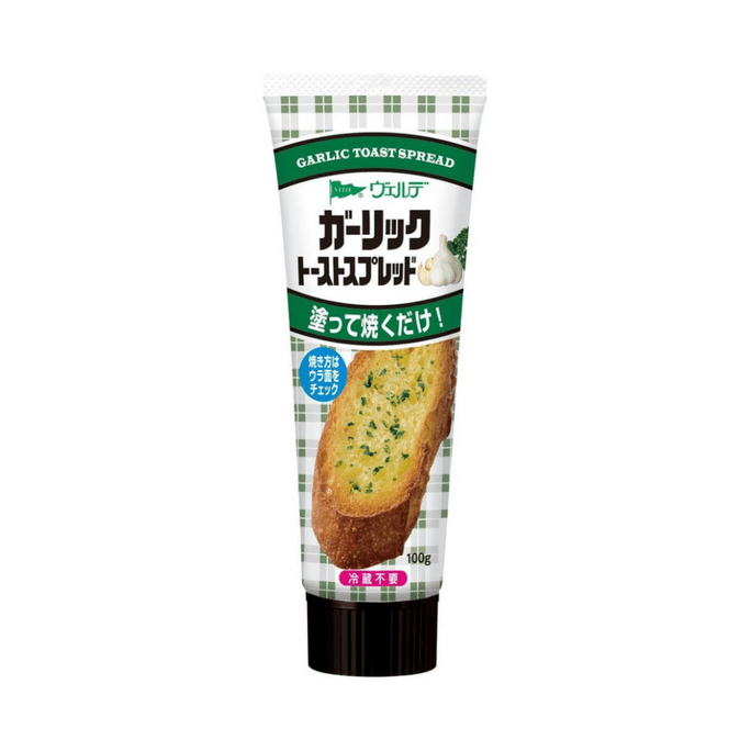 【日本直郵】日本丘比 餐廳級美味 烤土司醬 100g 蒜香道