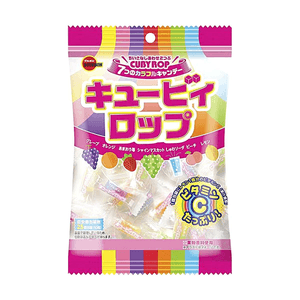 日本BOURBON 波路夢 方塊混合水果糖 100g 【7種口味】【富含維他命C】