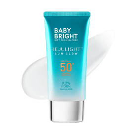 Rejulight Sun Glow, Sunscreen, SPF50+ / PA+++, 1.41 oz. - 0.2% PDRN | Tone-Evening Brightening | Soothing